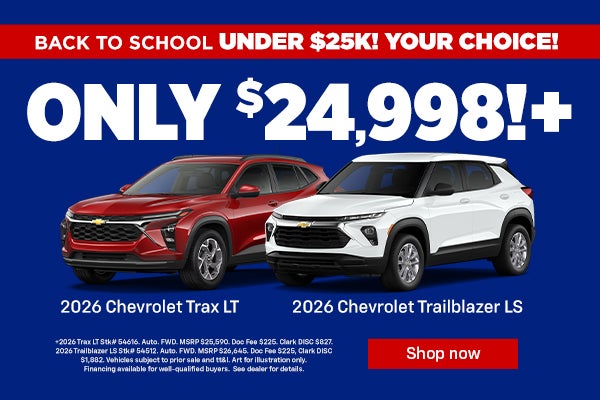 Vehicles Under 25k