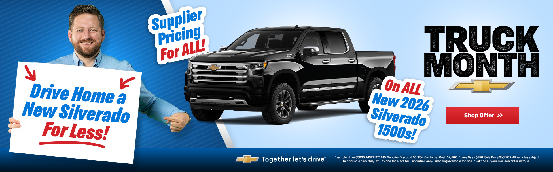 New 2026 Silverado 1500