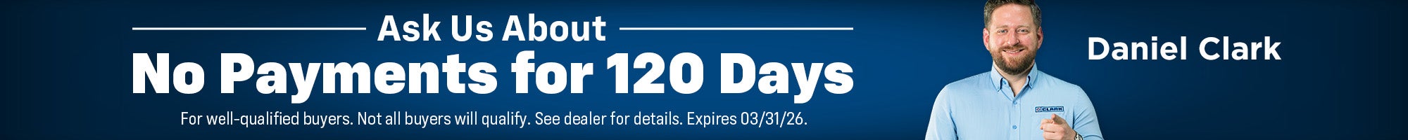 No Payments for 120 Days