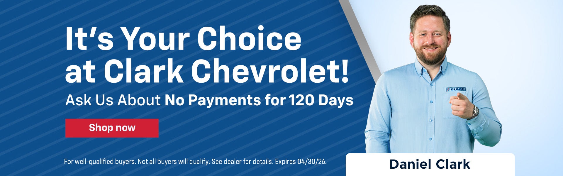Its Your Choice At Clark Chevrolet