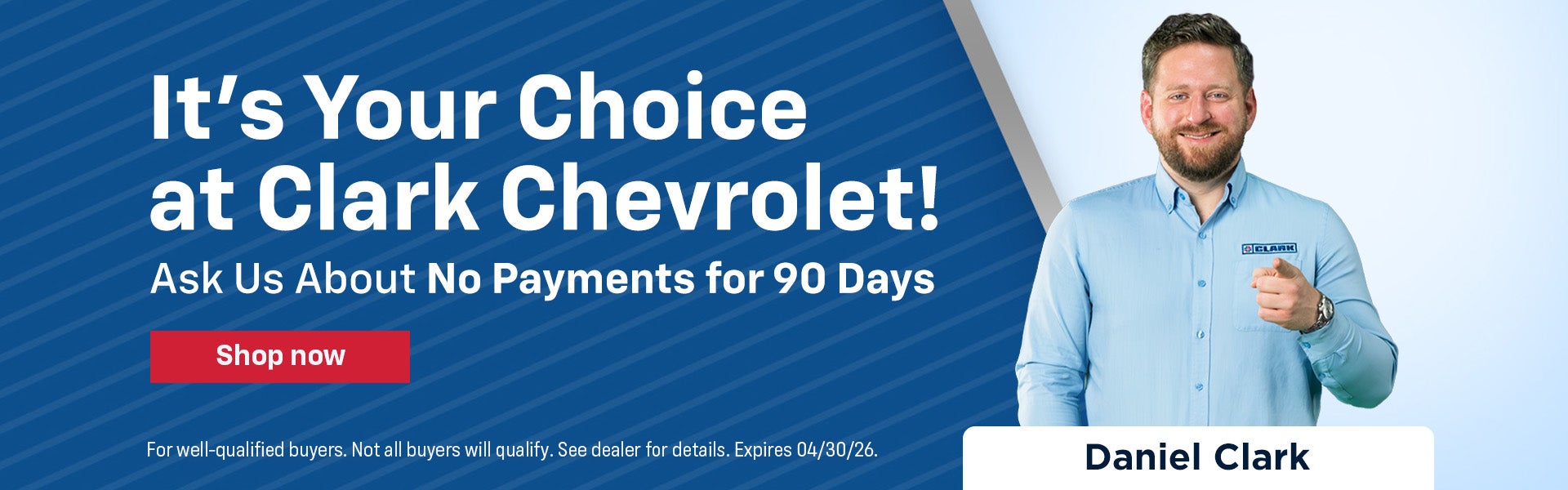 Its Your Choice At Clark Chevrolet