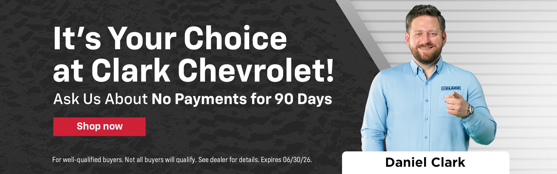 Ask us about No Payments for 90 Days