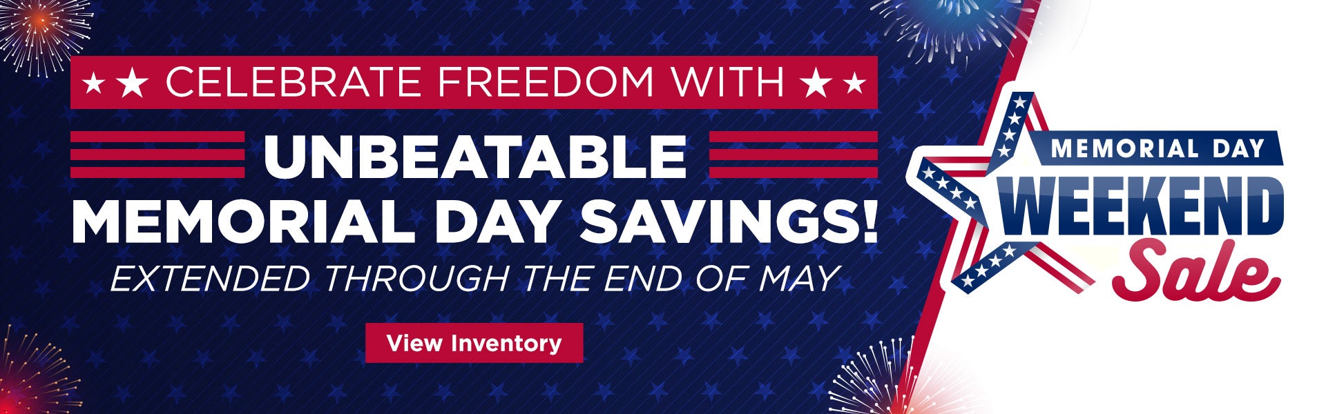Memorial Day Sale