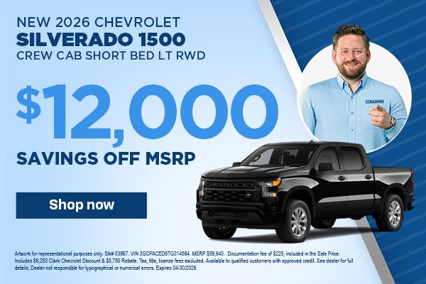 New 2026 Chevrolet Silverado 1500