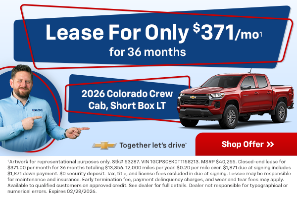 2026 Colorado Crew Cab