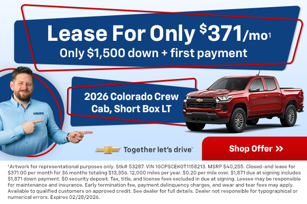 2026 Colorado Crew Cab