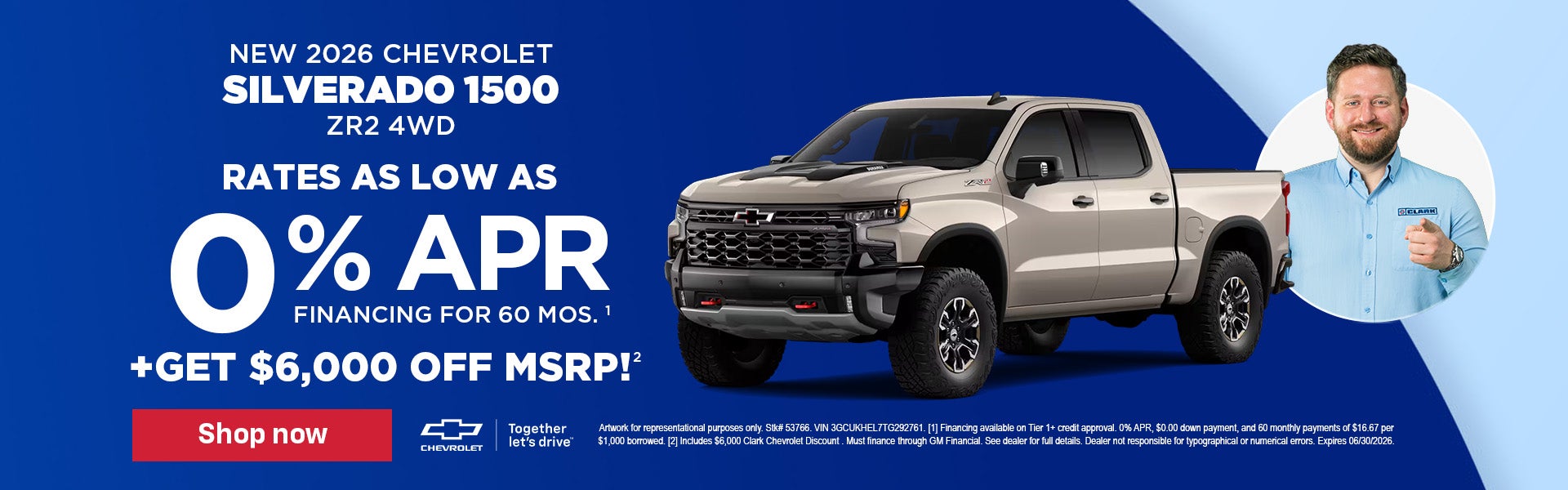 Savings on a 2026 Chevy Silverado 